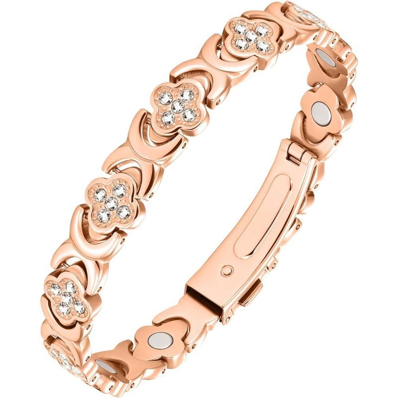 Diystar® Pure Copper Magnetic Bracelet with 3500 Gauss Effective Magnets Outdoorfun