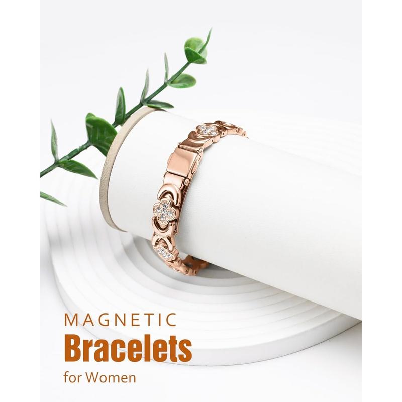 Diystar® Pure Copper Magnetic Bracelet with 3500 Gauss Effective Magnets Outdoorfun