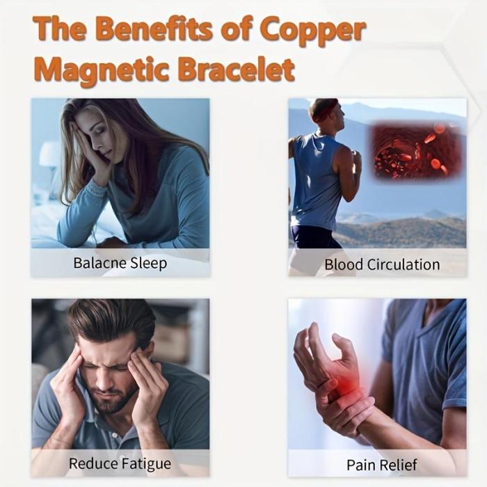 🔥LAST DAY 70% OFF-Copper Magnetic Power — Boost Circulation, Banish Fatigue