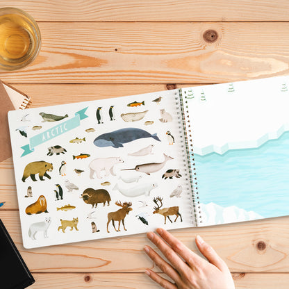 shuThe Sticker Book That Builds Attention Spans – A Hands-On Journey Through Nature
