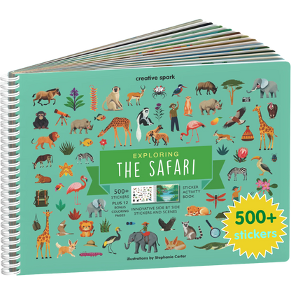 shuThe Sticker Book That Builds Attention Spans – A Hands-On Journey Through Nature