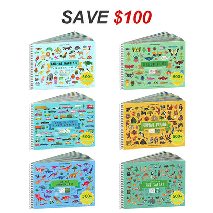 shuThe Sticker Book That Builds Attention Spans – A Hands-On Journey Through Nature